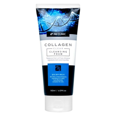 Пенка для лица с коллагеном COLLAGEN CLEAR CLEANSING FOAM, 180 мл