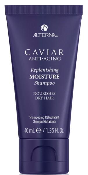 Шампунь-биоревитализация для увлажнения с морским шелком Caviar Anti-Aging Replenishing Moisture Shampoo mini 40 мл