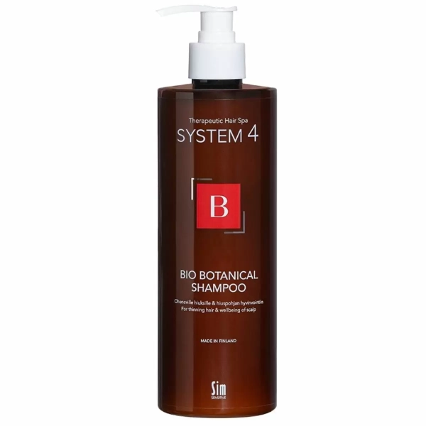 Шампунь против выпадения волос БиоБотанический для роста волос System 4 Bio Botanical Shampoo, 500 мл