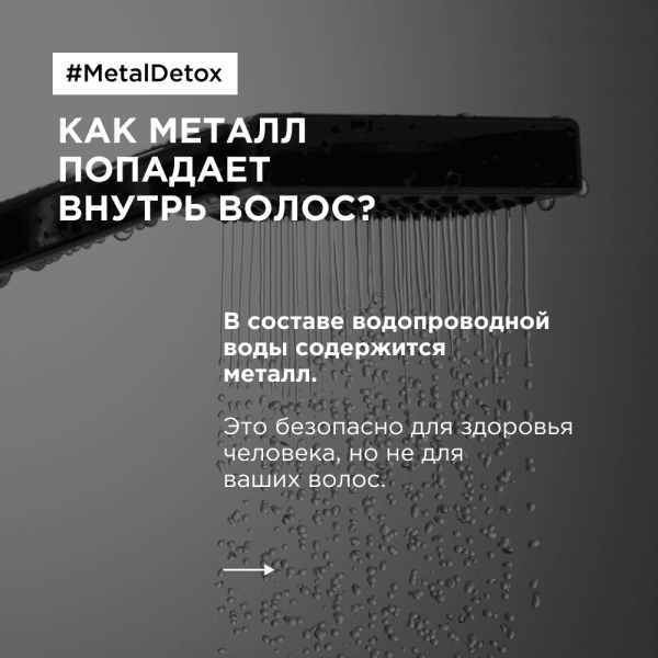 Фото Шампунь для восстановления окрашенных волос METAL DETOX 300 мл