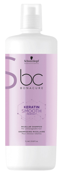 Шампунь мицеллярный для гладкости волос BC Keratin Smooth Perfect 1000 мл