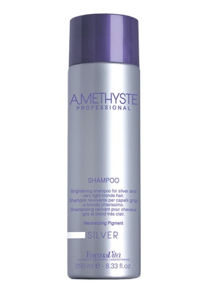 Шампунь для осветленных и седых волос Amethyste Silver Shampoo 250 мл