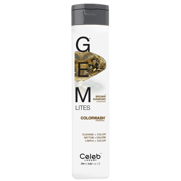 Шампунь для яркости цвета Коньячный Бриллиант Gem Lites Shampoo Brown Diamond 244 мл