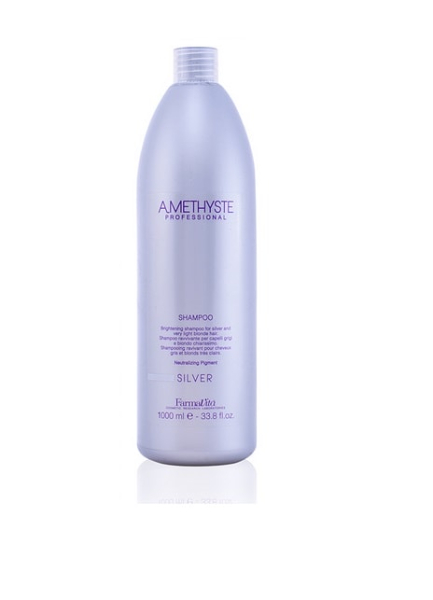 Шампунь для осветленных и седых волос Amethyste Silver Shampoo 1000 мл