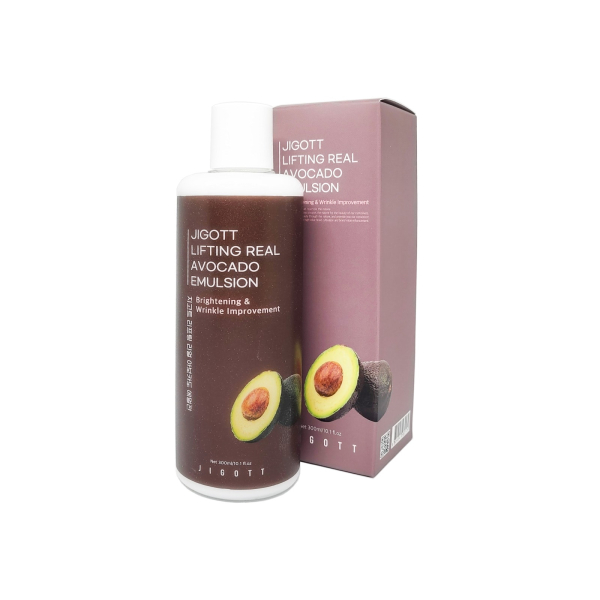 Эмульсия-лифтинг с авокадо Jigott Lifting Real Avocado Emulsion, 300 мл