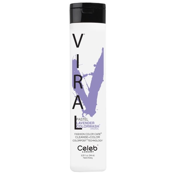 Шампунь для яркости цвета ПАСТЕЛЬНАЯ ЛАВАНДА Viral Shampoo PASTEL LAVENDER 244 мл