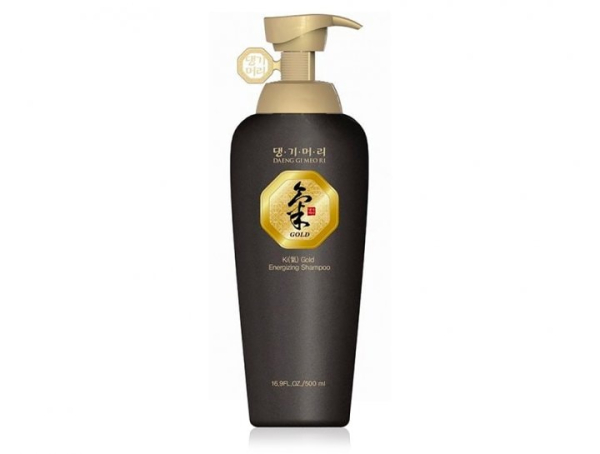 Шампунь для профилактики выпадения волос Ki Gold Energizing Shampoo 500 мл (8807779085557)