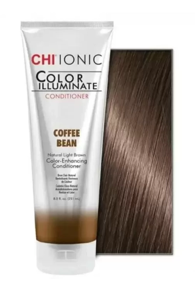 Фото Оттеночный кондиционер для волос Ionic Color Illuminate Conditioner Coffee Bean Кофейное Зерно, 251 мл