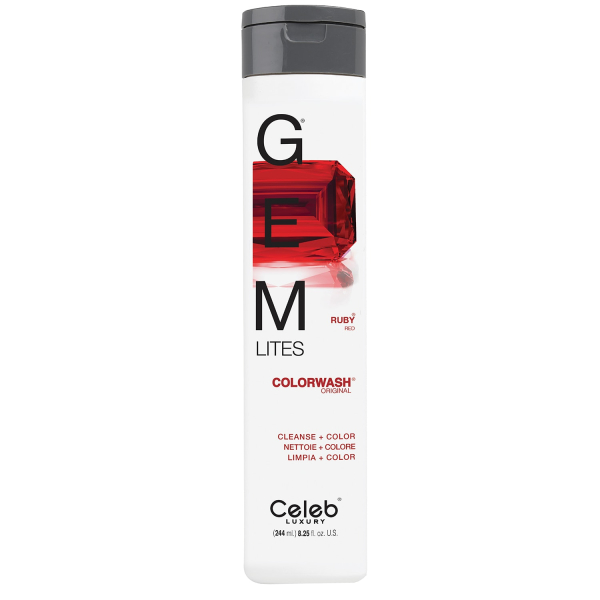 Шампунь для яркости цвета Рубин Gem Lites Shampoo Ruby 244 мл